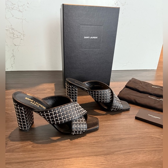 Saint Laurent Loulou 95 Studs 38 as new - Picture 4 of 13